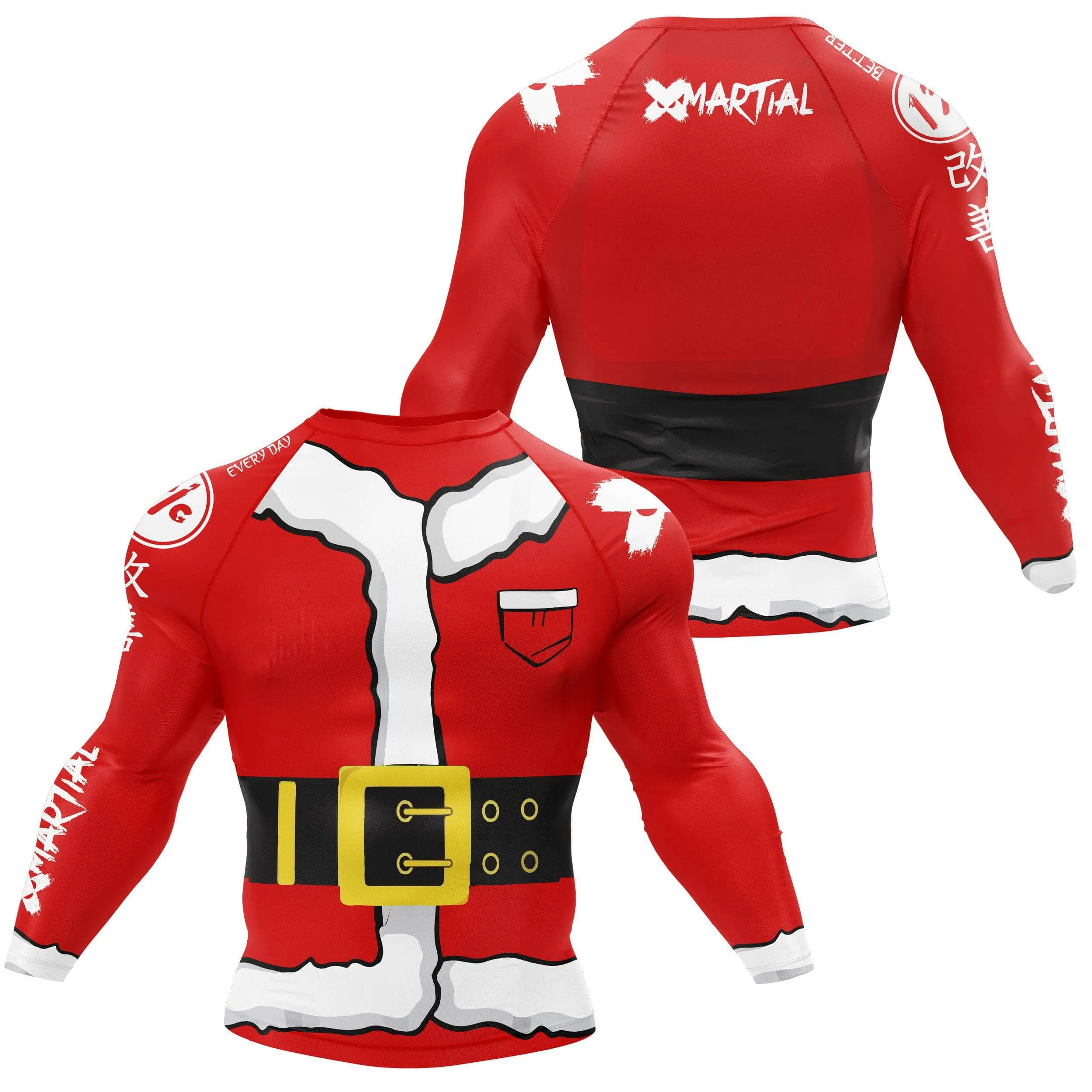 Santa Claus BJJ Rash Guard