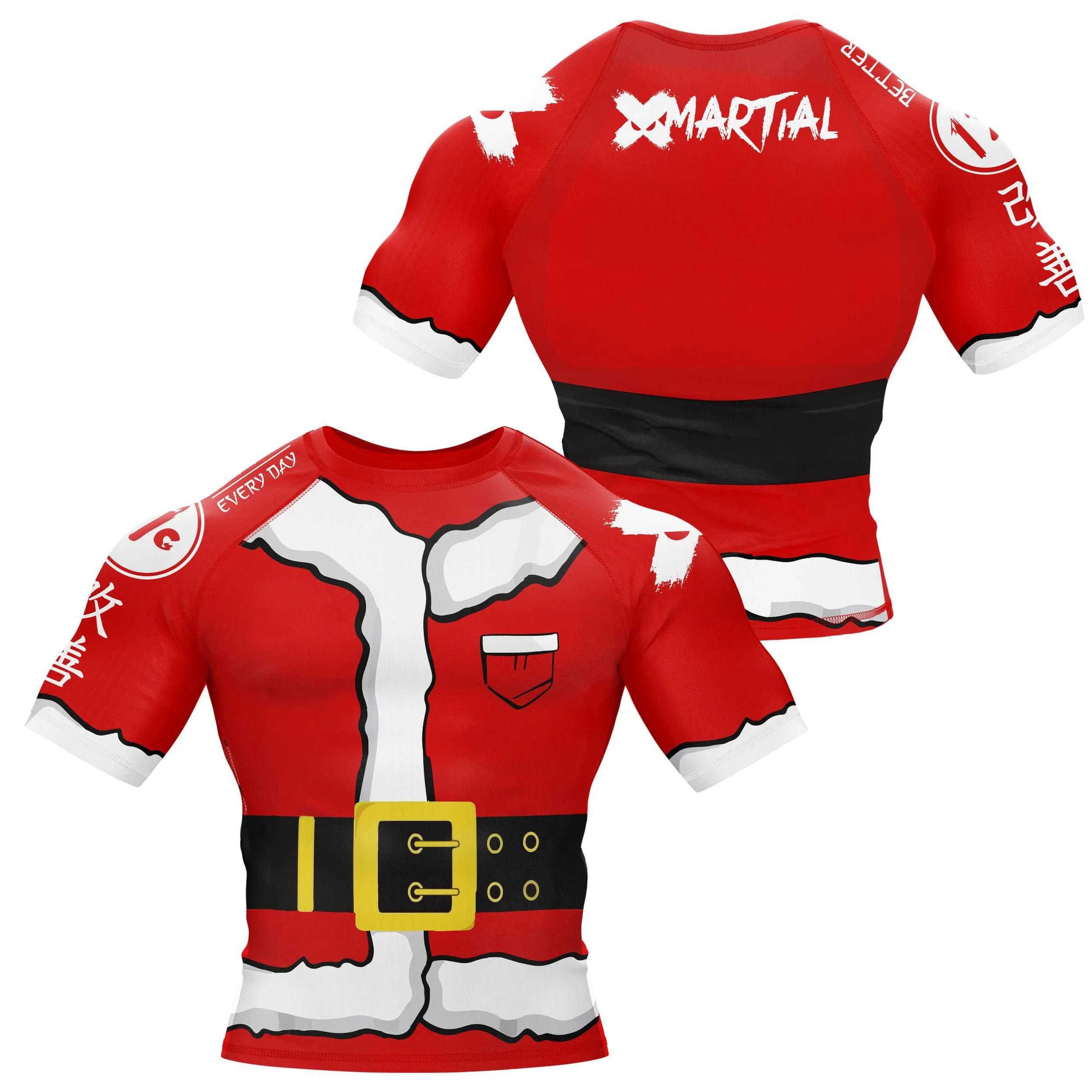 Santa Claus BJJ Rash Guard