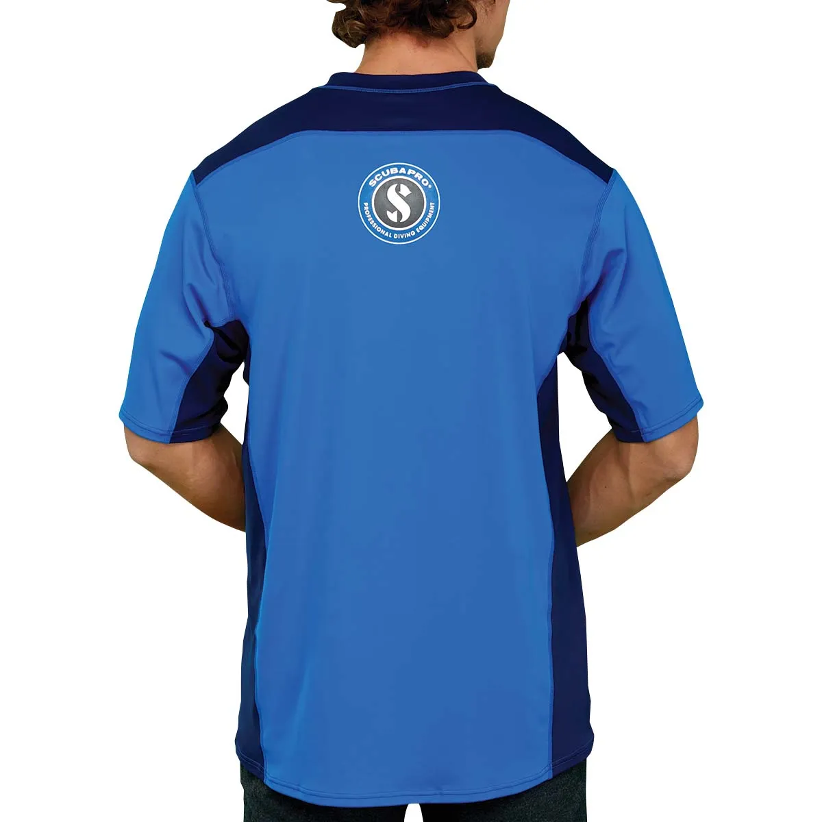 ScubaPro Channel Flow Short Sleeve Rash Guard - Mens