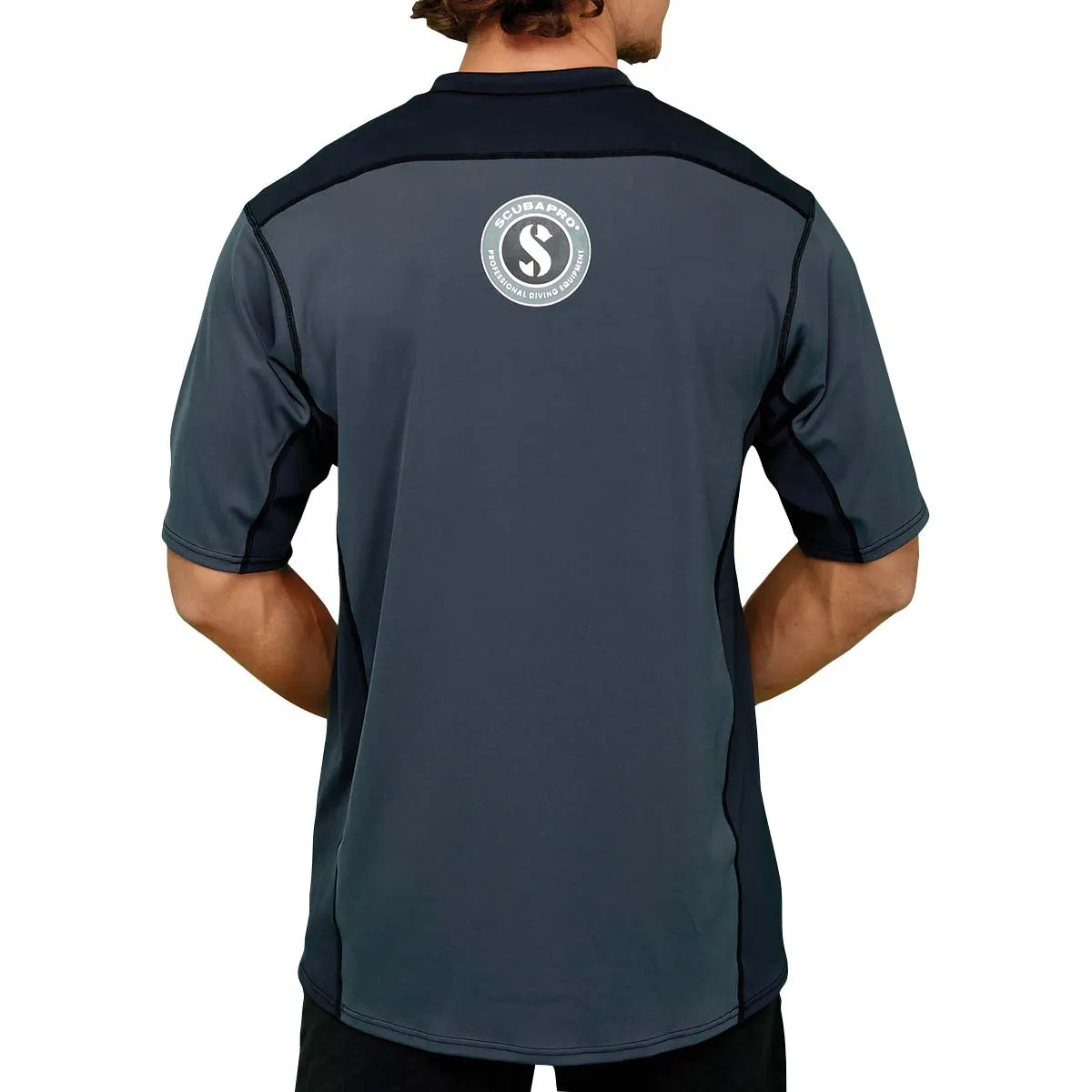 ScubaPro Channel Flow Short Sleeve Rash Guard - Mens