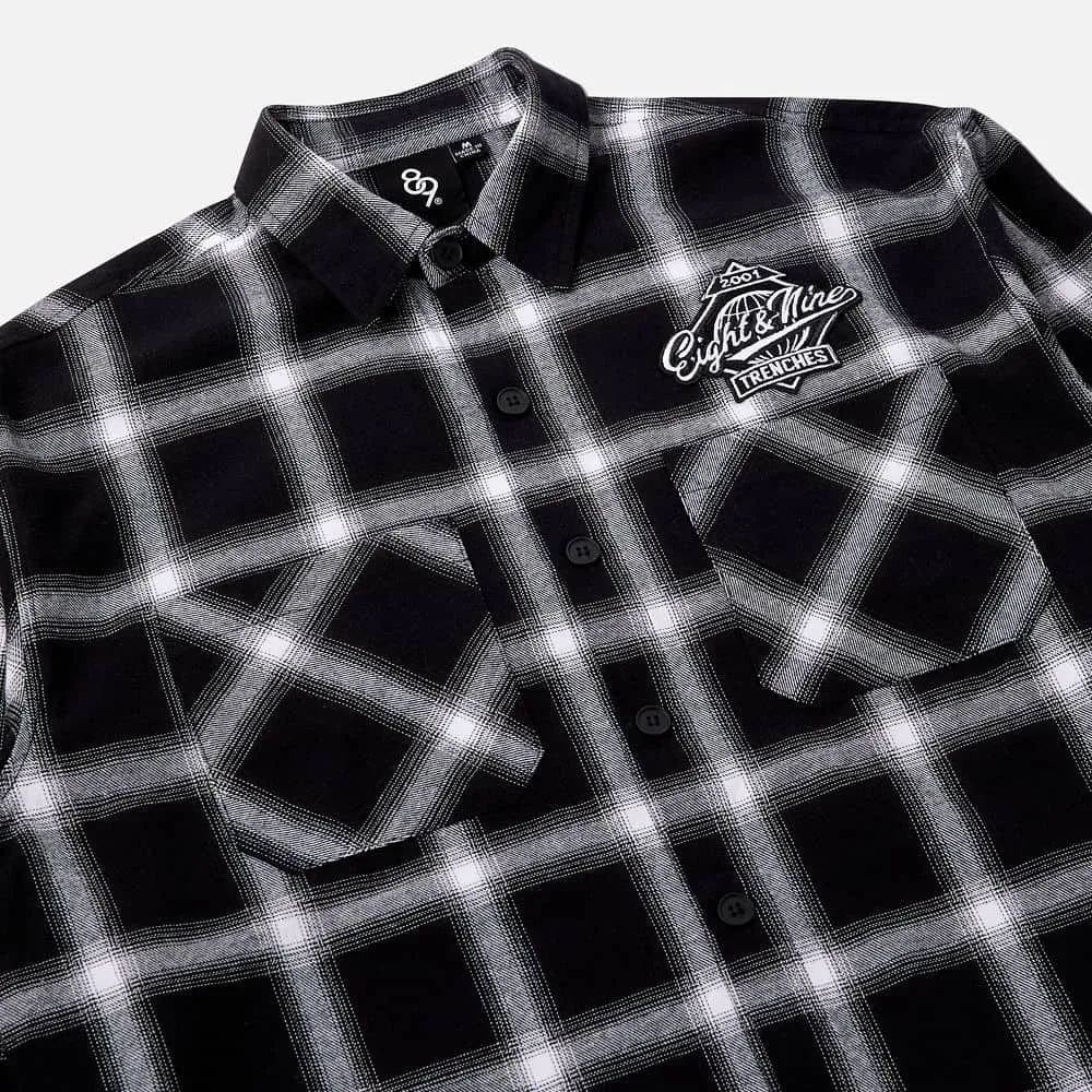 Series Flannel Shirt Grey