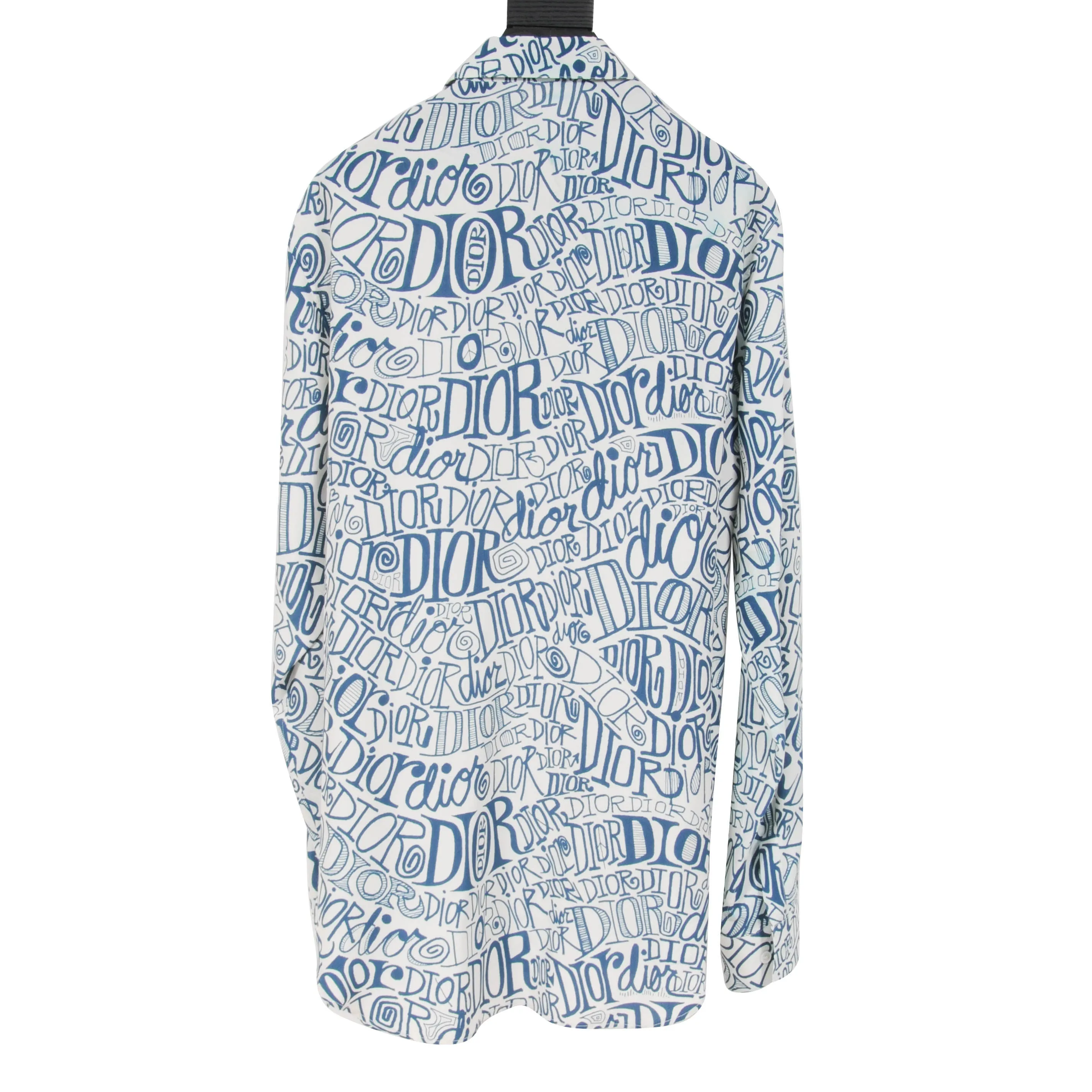 SHAWN x Dior All Over Print Silk Button Down
