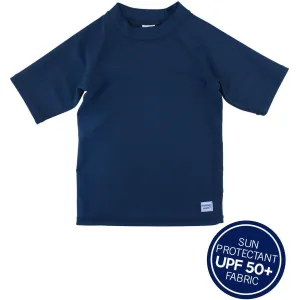 Short Sleeve Rash Guard- Navy
