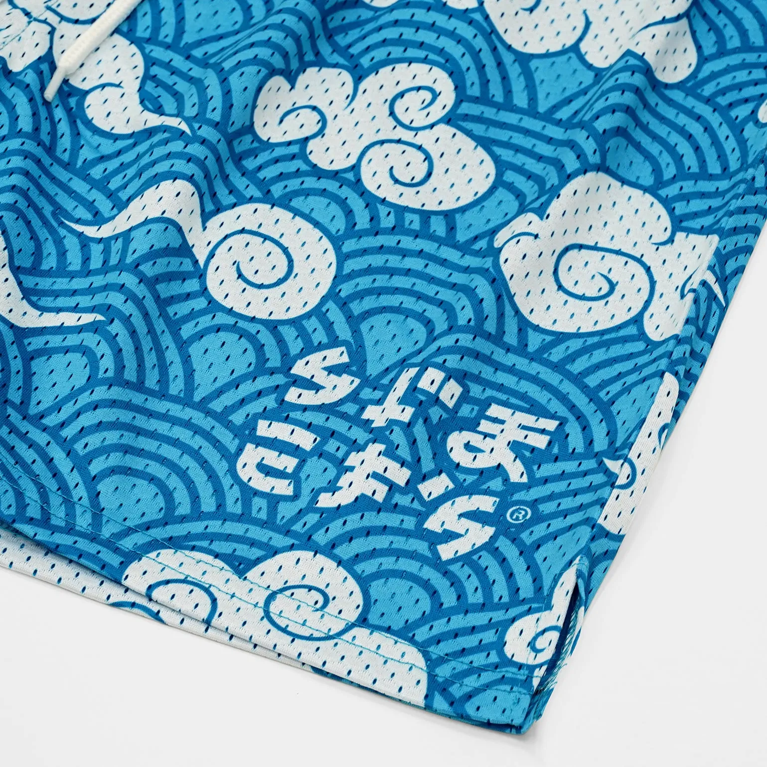 Sleefs Japan Kumo Clouds Shorts - 7"