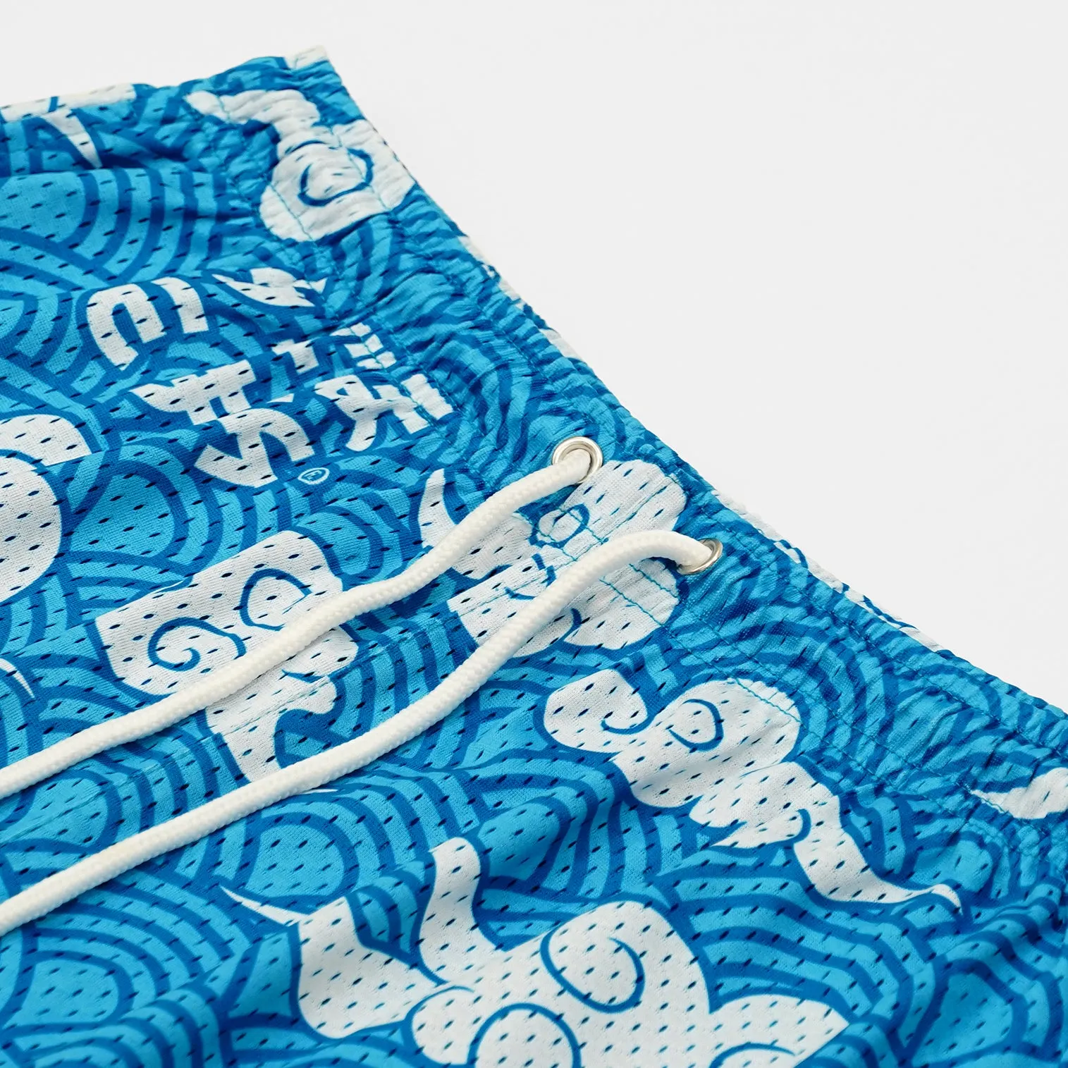 Sleefs Japan Kumo Clouds Shorts - 7"