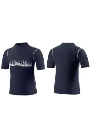 SPEEDO Boys&#39; Beach Bound Loose Fit Rash Guard (WHITE ONLY)