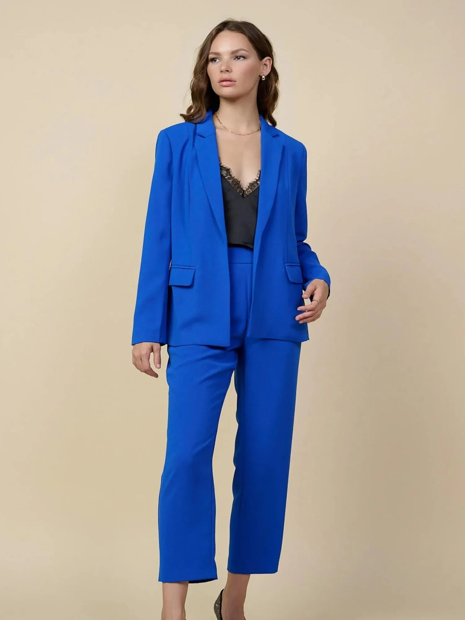 Structured Blazer Electric Blue