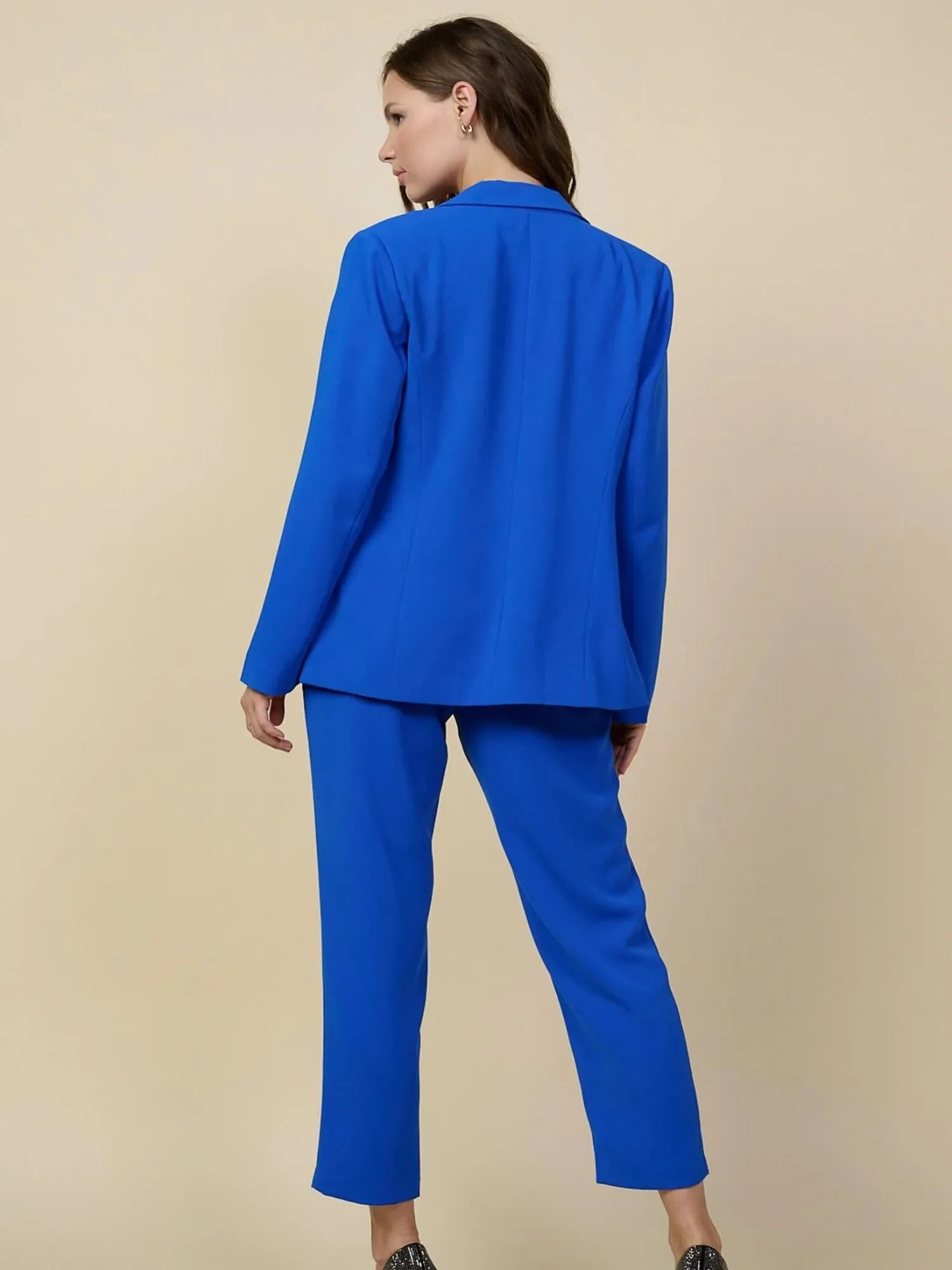 Structured Blazer Electric Blue