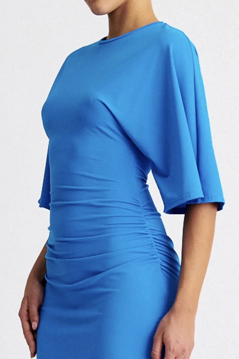 Suboo Ivy Cap Sleeve Maxi - Azure