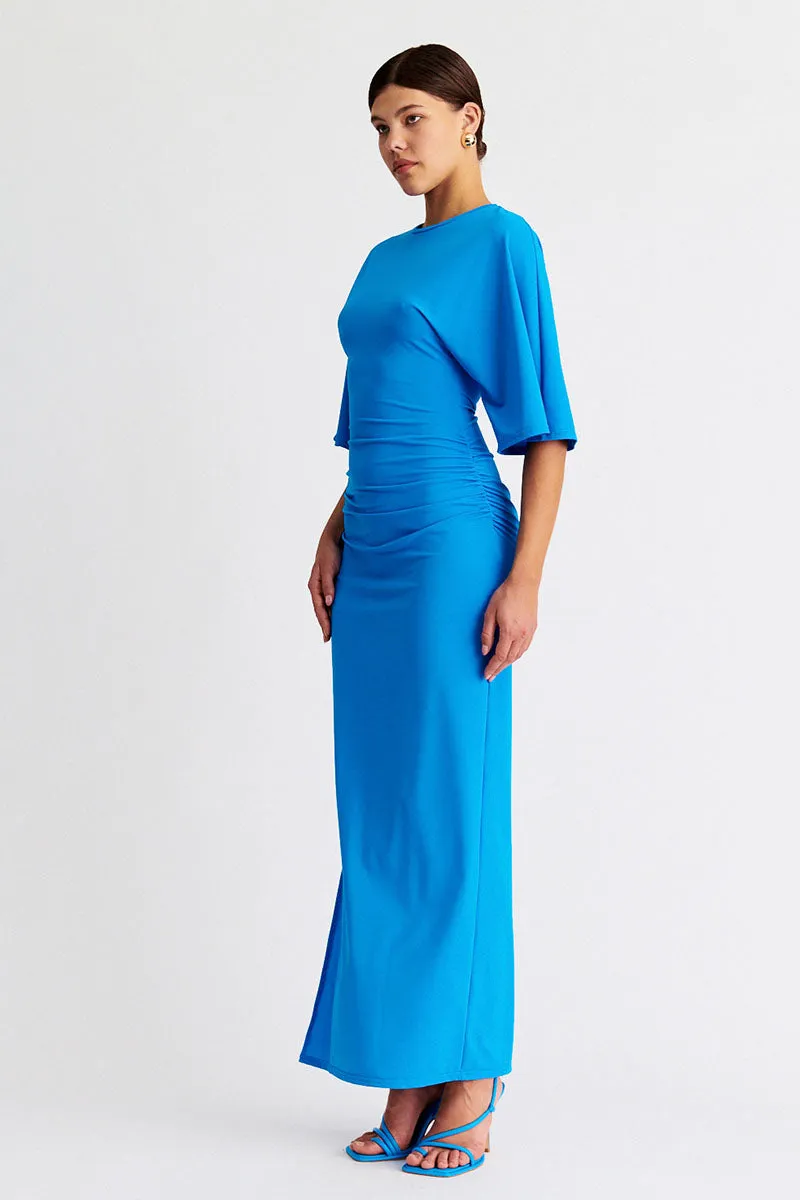 Suboo Ivy Cap Sleeve Maxi - Azure