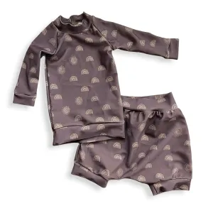 Suns & Rainbows Rashguard SET (top and bottom)