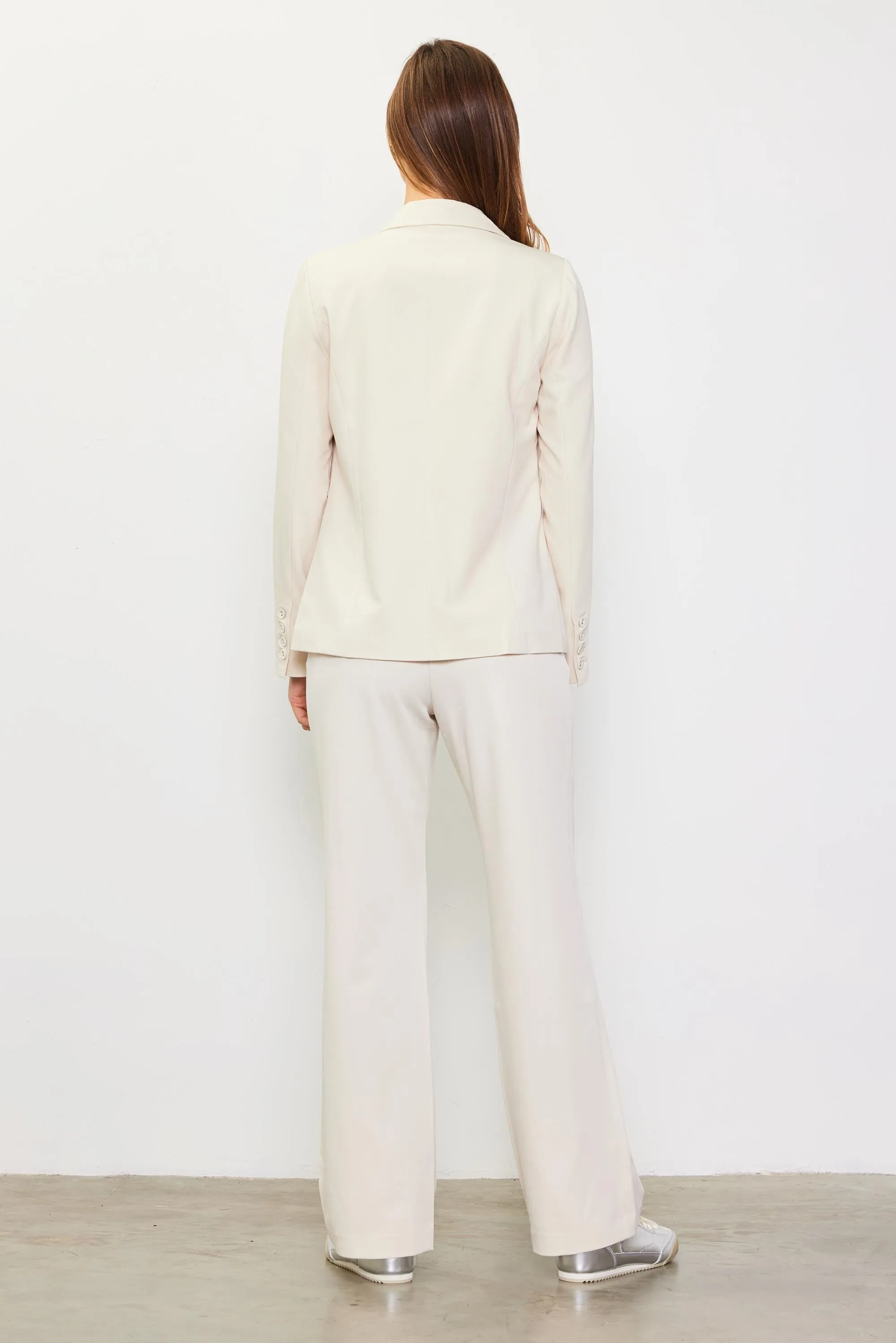Tailored Single Button Blazer