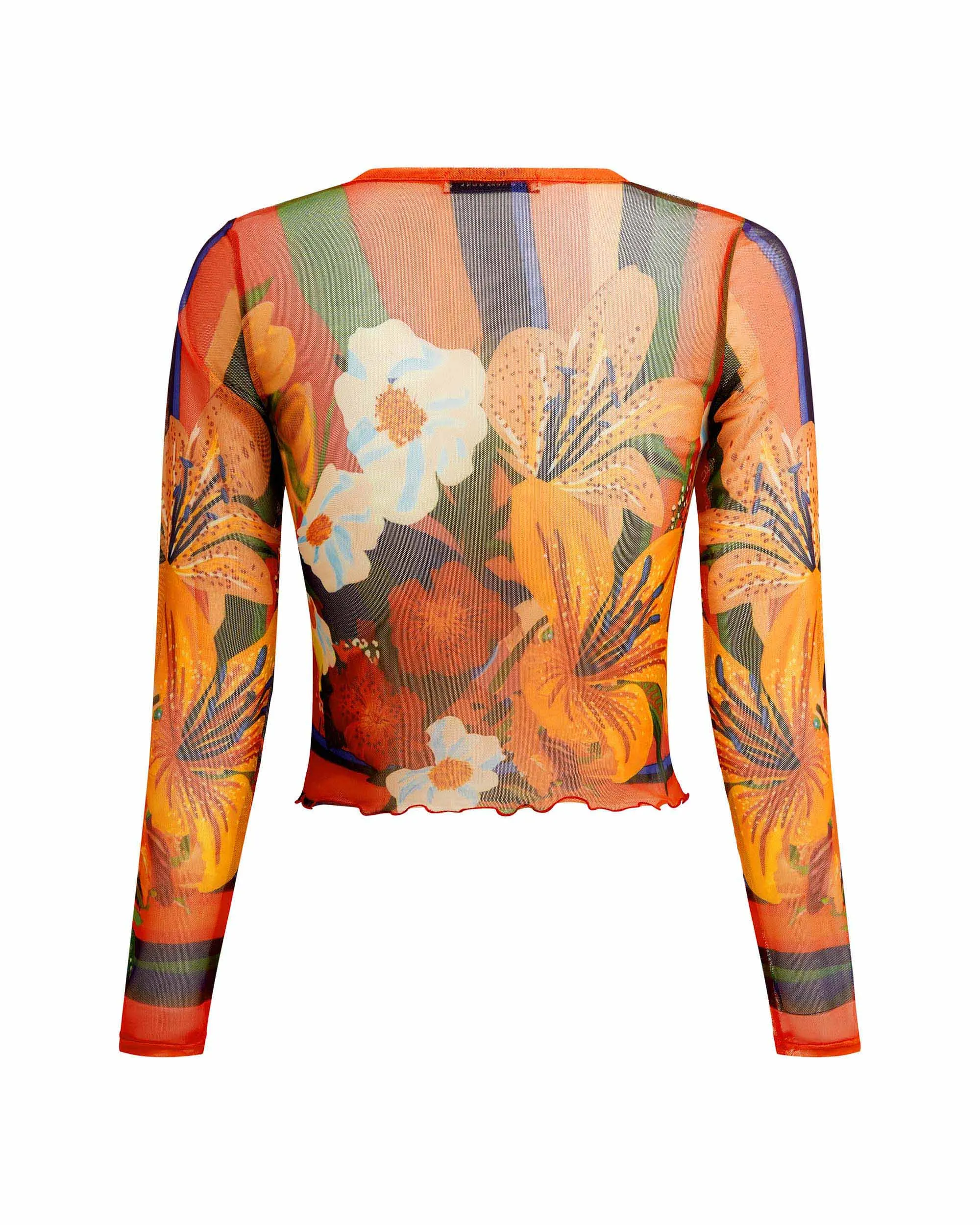 The L/S Mesh Crop - Loro