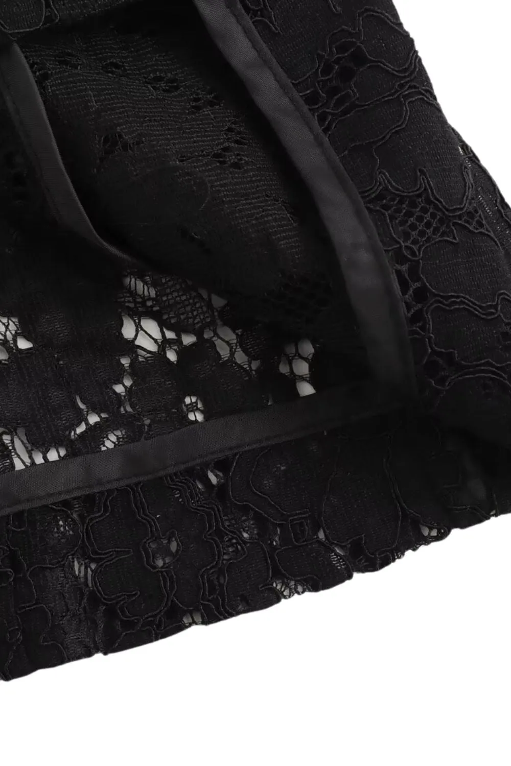 'Valentina' Lace Blazer & Skirt Set (Sold Separately)