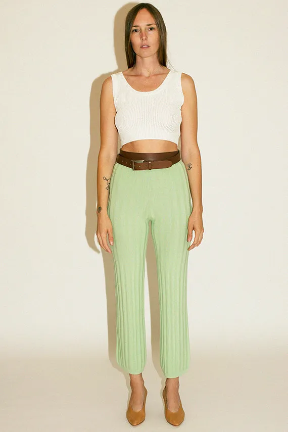 White Crop Camisole
