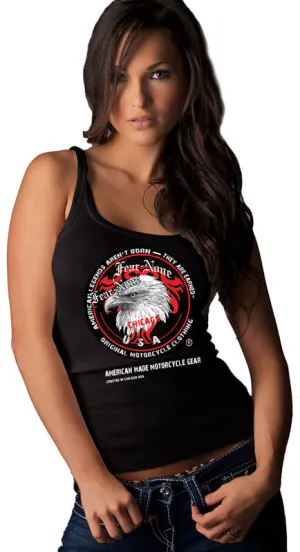Women's Eagle Head Coin Rider Tank