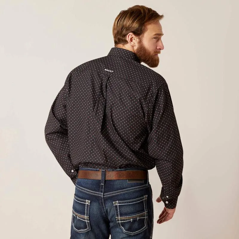 Wrinkle Free Vance Classic Fit Shirt - Moonless Night