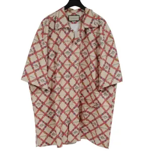 Wrinkled Paper Belts Bowling Shirt