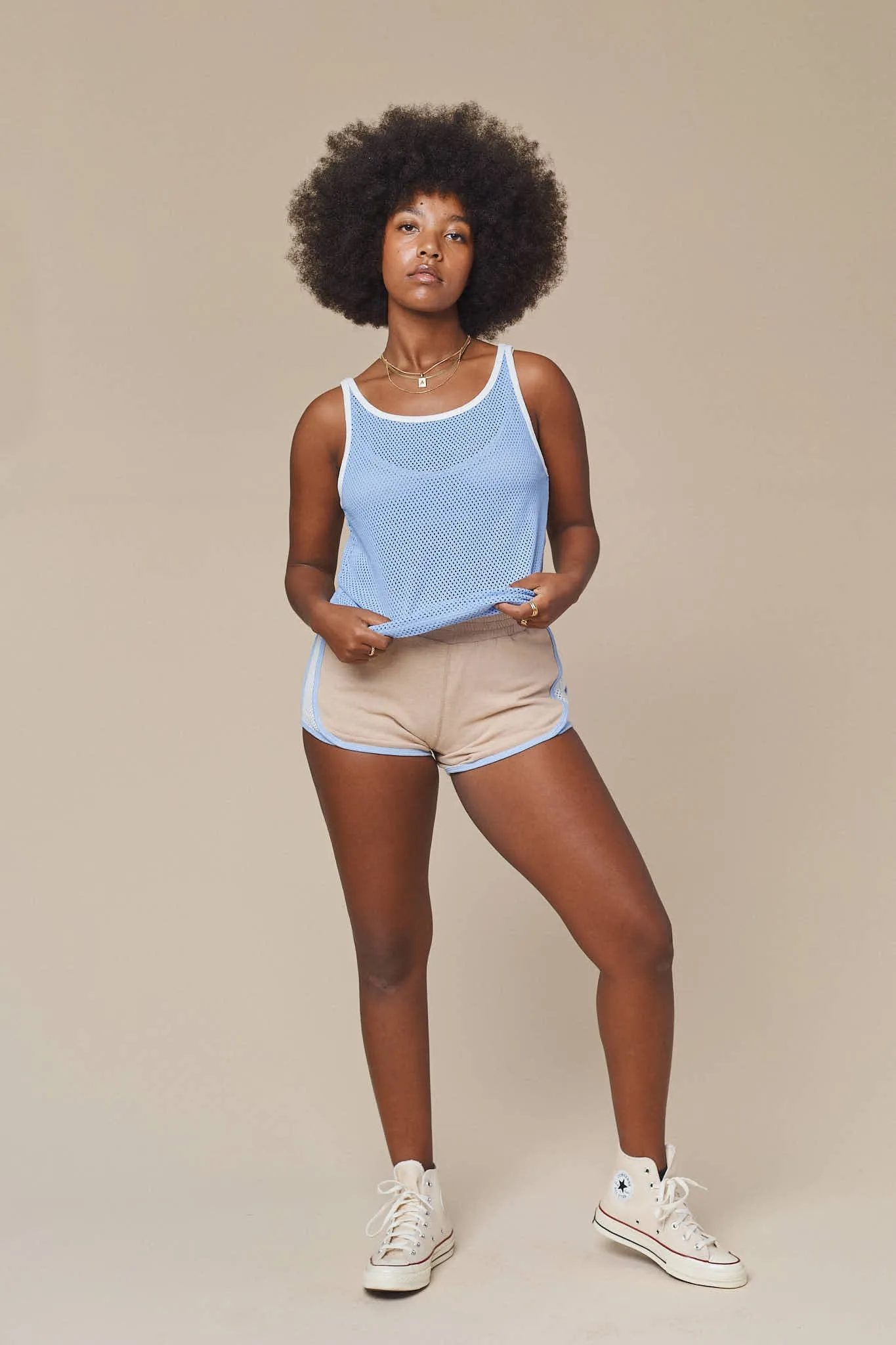 Yarrow Mesh Track Short