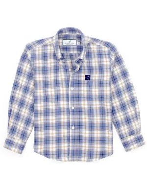 Youth Classic Flannel- Winter Blue