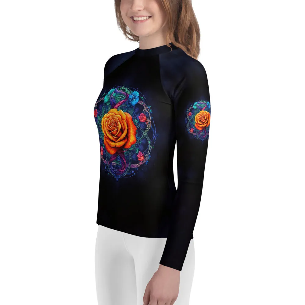 Youth Rash Guard DNA Spines